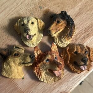 Corlett Collectables 90’s Resin Dog Magnet Bundle